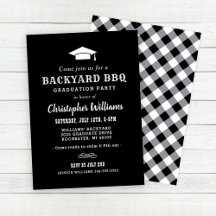 Fiesta de Graduación Elegante de Barbacoa en el Pa