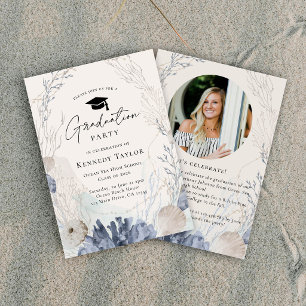 Invitación Fiesta de Graduación en la Playa del Océano
