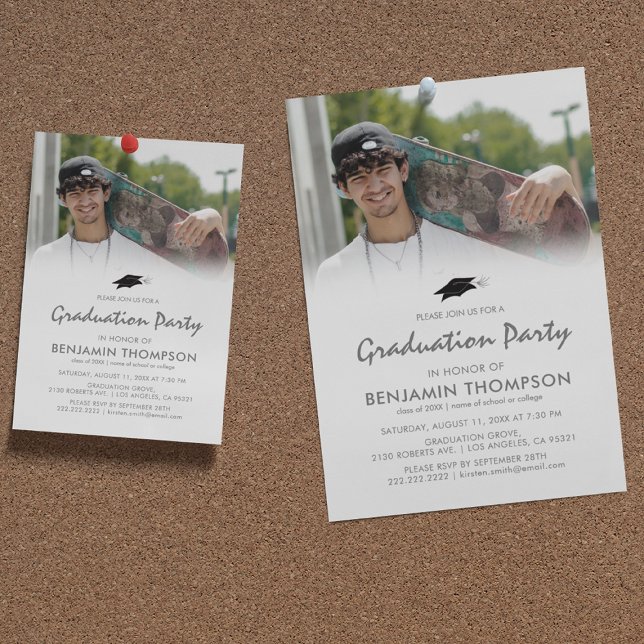 Invitación Fiesta de Graduación Fotográfica (Subido por el creador)