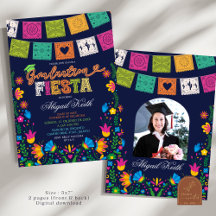Fiesta de Graduación Mexicana Talavera Colorida Os