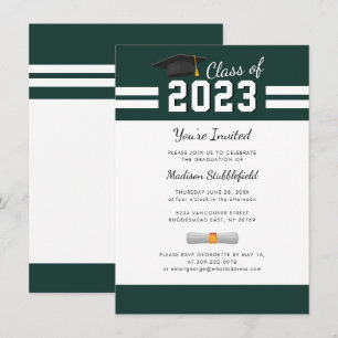 Invitación Fiesta de Graduación Moderna 2025