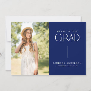 Invitación Fiesta de Graduación Moderna Minimalista 3 Fotos