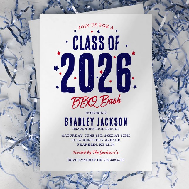 Invitación Fiesta de Graduación Patriótica en el Jardín (Subido por el creador)