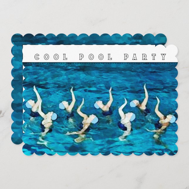 Invitación Fiesta de grupo (Anverso / Reverso)