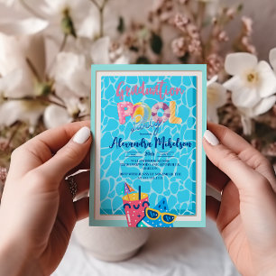 Invitación Fiesta de grupo de graduación