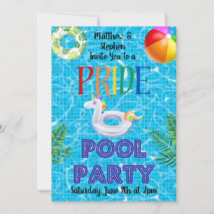 Invitación FIESTA de grupo de ORGULLO