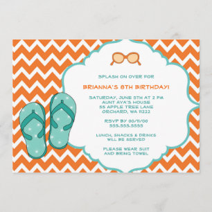 Invitación Fiesta de grupo de voltajes invertidos