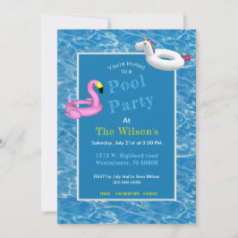 Invitación Fiesta de grupo inflable