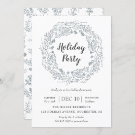 Invitación fiesta de guerra de White Berries