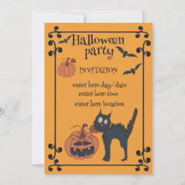 Invitación Fiesta de Halloween
