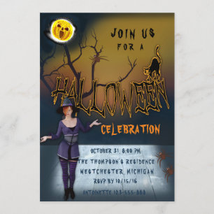 Invitación Fiesta de Halloween