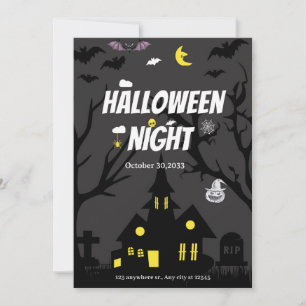 Invitación Fiesta de Halloween