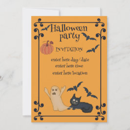 Invitación Fiesta de Halloween