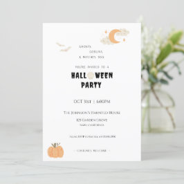 Invitación Fiesta de Halloween