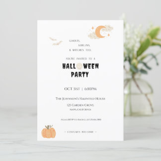 Invitación Fiesta de Halloween