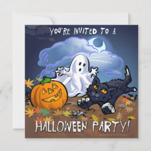 Invitación Fiesta de Halloween