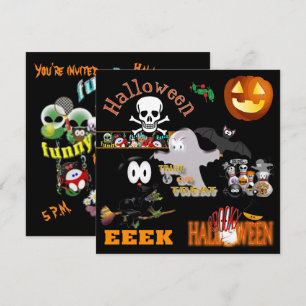 Invitación Fiesta de Halloween