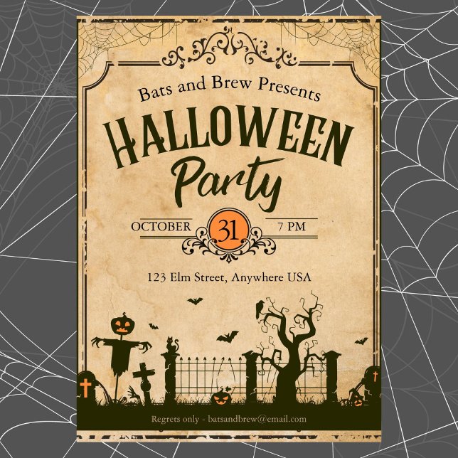 Invitación Fiesta de Halloween (Subido por el creador)