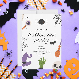 Invitación Fiesta de Halloween