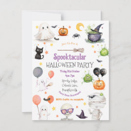 Invitación Fiesta de Halloween