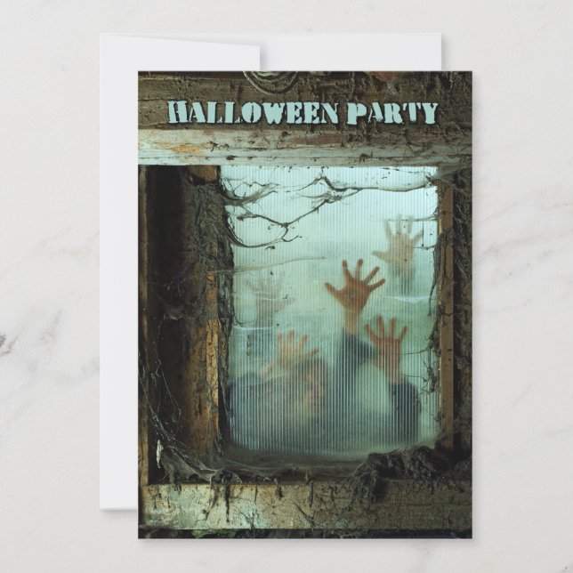 Invitación fiesta de halloween (Anverso)