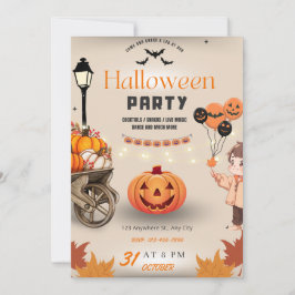 Invitación Fiesta de Halloween