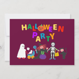 Invitación Fiesta de Halloween