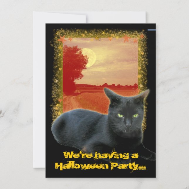 Invitación Fiesta de Halloween... (Anverso)