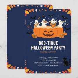 Invitación Fiesta de Halloween adorable