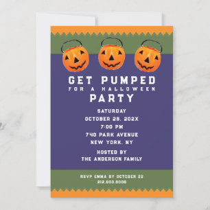 Invitación Fiesta de Halloween adorable