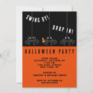 Invitación Fiesta de Halloween adorable