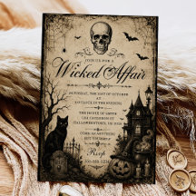 Fiesta de Halloween de Asunto Perverso Vintage