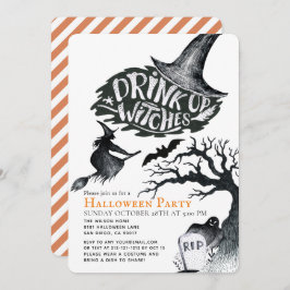 Invitación Fiesta de Halloween de Bebe Up Witness