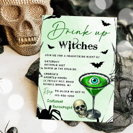Invitación Fiesta de Halloween de Bebe Up Witness