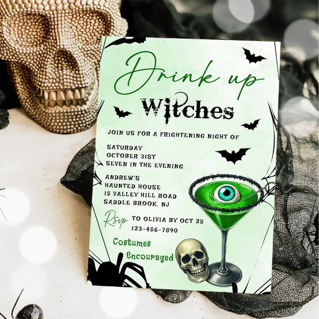 Invitación Fiesta de Halloween de Bebe Up Witness (Subido por el creador)