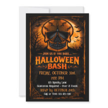 Fiesta de Halloween de Calavera de Calabaza