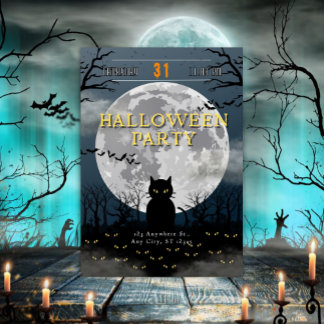 Invitación Fiesta de Halloween de Caty 