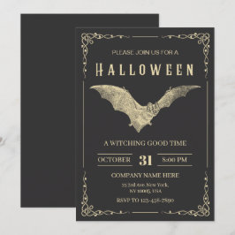 Invitación Fiesta de Halloween de empresa personalizada