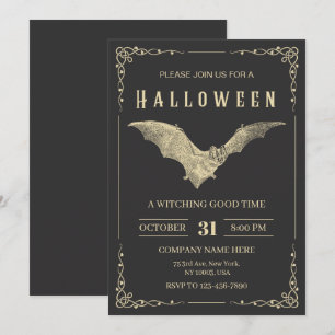 Invitación Fiesta de Halloween de empresa personalizada