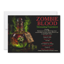 Fiesta de Halloween de la Botica de Sangre de Zomb