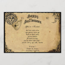 Fiesta de Halloween de la Mesa de Espíritu