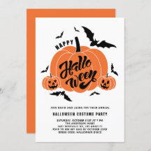 Fiesta de Halloween de las calabazas de fantasía