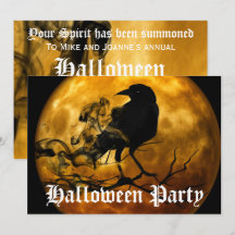 Fiesta de Halloween de Luna Llena del Cuervo Negro