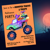 Fiesta de Halloween de Monster Truck y Golosinas