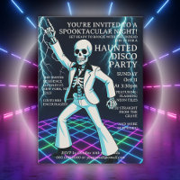Fiesta de Halloween de Neon Style Retro Disco