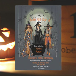 Invitación Fiesta de Halloween de Spooky Wits