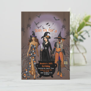 Invitación Fiesta de Halloween de Spooky Wits