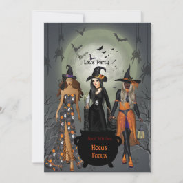 Invitación Fiesta de Halloween de Spooky Wits