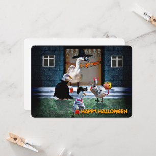 Invitación Fiesta de Halloween de truco o truco