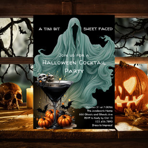 Invitación Fiesta de Halloween divertida y espeluznante Vamos